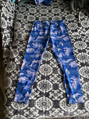 Lands' End Camo Leggings
